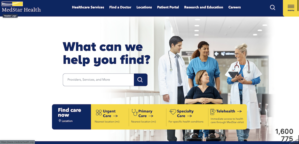 MedStar Health – Sitecore